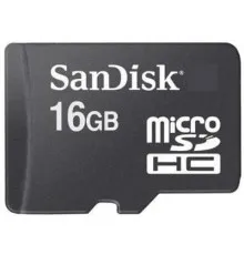Карта пам'яті SanDisk 16Gb microSDHC class 4 (SDSDQM-016G-B35N\SDSDQM-016G-B35)