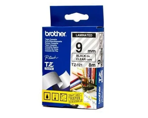 Стрічка для принтера етикеток Brother TZE121