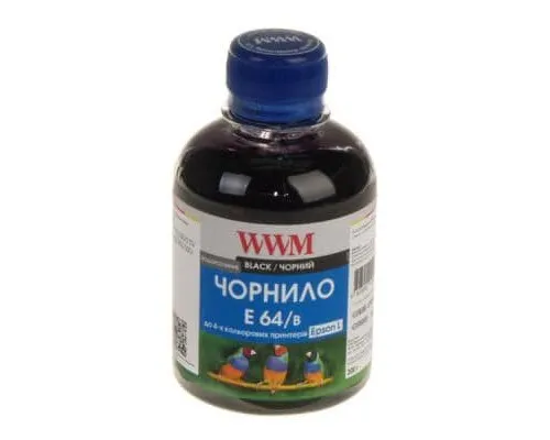 Чорнило WWM EPSON L110/L210/L355 Black (E64/B)