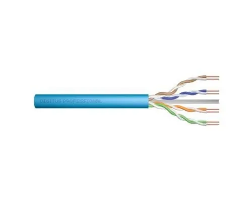 Кабель мережевий Digitus UTP 305м, cat 6A, CU, AWG23/1, LSZH, blue (DK-1613-A-VH-305)