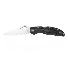 Нож Spyderco Byrd Harrier 2 FRN полусеррейтор (BY01PSBK2)