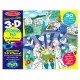 Набор для творчества Melissa&Doug 3D раскраска по точкам для девочек (MD9963)