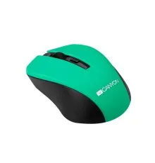 Мышка Canyon CNE-CMSW1GR Wireless Black-Green (CNE-CMSW1GR)