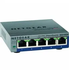 Комутатор мережевий Netgear GS105E (GS105E-200PES)