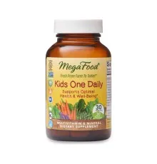 Витамин MegaFood Детские ежедневные витамины Kids One Daily, 30 таблеток (MGF-10179)