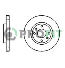 Гальмівний диск Profit 5010-1522