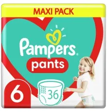 Підгузки Pampers трусики Pants Giant Розмір 6 (15+ кг) 36 шт. (8006540069028)