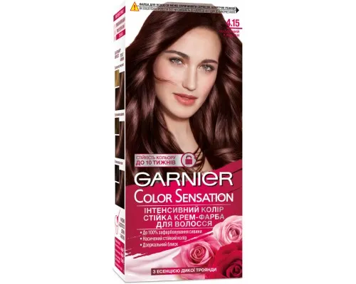 Фарба для волосся Garnier Color Sensation 4.15 Крижаний каштан 110 мл (3600541135819)