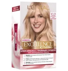 Краска для волос L'Oreal Paris Excellence 10.21 Светло-светло русый перламутровый (3600523781225)