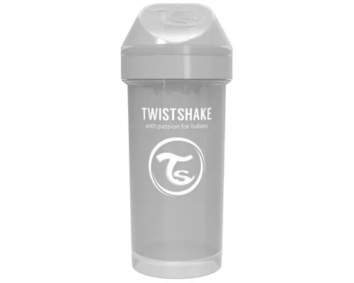 Поїльник-непроливайка Twistshake 360 мл 78284 сіра (69898)