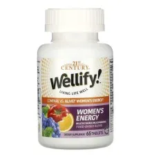 Витаминно-минеральный комплекс 21st Century Мультивитамины для Женщин, Wellify, Women's Energy, 65 табл (CEN-22443)
