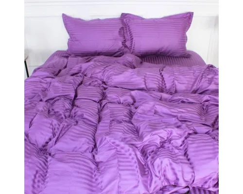 Підковдра MirSon Satin Stripe 30-0009 Purple 220х240 см (2200005250884)