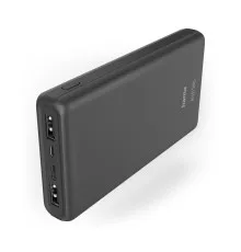 Батарея універсальна Hama ALU15HD 15000mAh Input:Micro-USB/Type-C, Output:Type-C(3A),2*USB-A(2,4A), Anthracit (00201655)