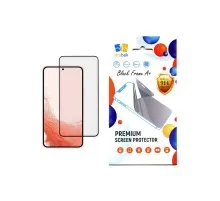 Скло захисне Drobak Xiaomi Redmi Note 11 Pro+ Black Frame A+ (616172)