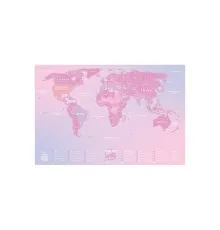 Скретч карта 1DEA.me Travel Map Love World английский (13104)