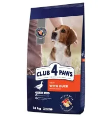 Сухой корм для собак Club 4 Paws Премиум. Для средних пород с уткой 14 кг (4820215368971)