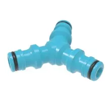 Трійник для шлангу Cellfast трійник BASIC 1/2" для муфт 1/2, 3/4" (51-205H)