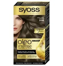 Фарба для волосся Syoss Oleo Intense 5-54 Холодний Світло-Каштановий 115 мл (9000101705201)