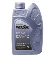 Моторна олива WEXOIL Eco gaz 10w40 1л (WEXOIL_62582)