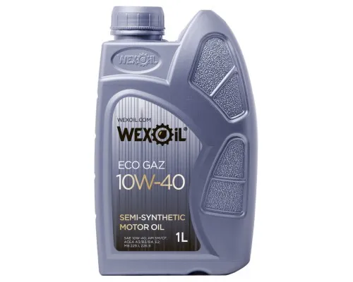 Моторна олива WEXOIL Eco gaz 10w40 1л (WEXOIL_62582)