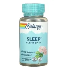 Трави Solaray Здоровий сон, суміш трав SP-17, Sleep Blend SP-17, 100 вегетаріанськ (SOR-02170)