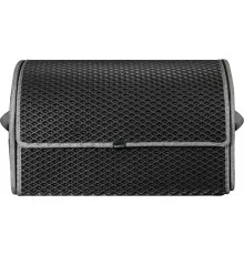 Сумка-органайзер EVAtech M-PRO 32x50x30 см. Ромб чорний з сірим кантом (BS13642OM3RBG)