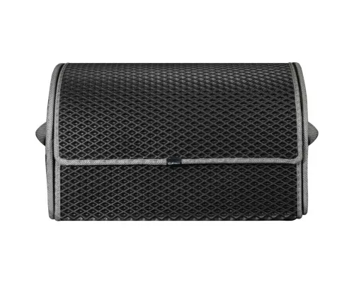 Сумка-органайзер EVAtech M-PRO 32x50x30 см. Ромб чорний з сірим кантом (BS13642OM3RBG)