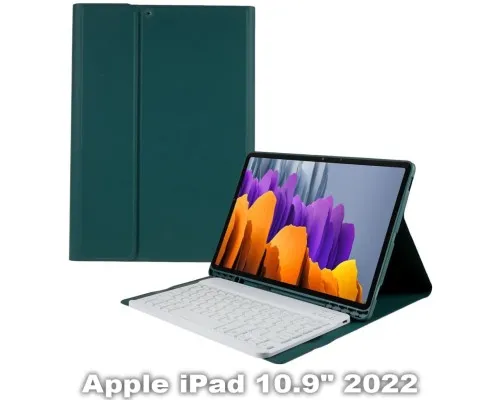 Чехол для планшета BeCover with Keyboard Apple iPad 10.9" 2022 Dark Green (709677)