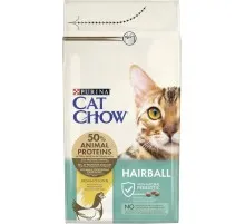 Сухий корм для кішок Purina Cat Chow Hairball з куркою 1.5 кг (5997204514486)