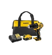 Шуруповерт DeWALT XR Li-Ion 18V, 4Ah, 65 Нм, кейс (DCD709M1)