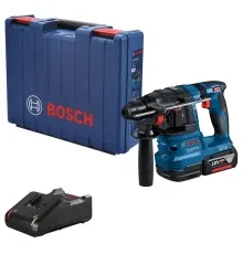 Перфоратор Bosch GBH 185-LI, 18В, SDS-Plus, 1.9Дж, безщітковий, 1х4.0Ah (0.611.924.022)