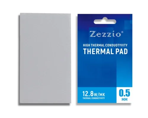 Термопрокладка Zezzio Thermal Pad 12.8 W/mK 85х45x0.5 мм
