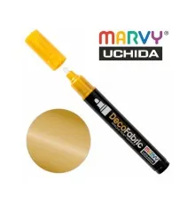 Художній маркер Marvy для розпису тканин, Золото, односторонній, #223, DecoFabric (028617255903)