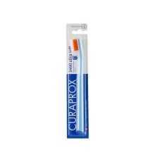 Зубна щітка Curaprox CS 5460 Ultra Soft Ультрам'яка D 0.10 мм Блакитна з помаранчевою щетиною (CS 5460-20)