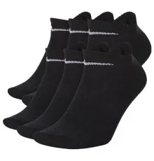 Шкарпетки Nike U NK EVERYDAY LTWT NS 6PR-BAND SX7679-010 34-38 6 пар Чорні (888408294708)