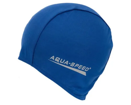 Шапка для плавания Aqua Speed Polyester Cap 091-02 6454 синій, сірий Уні OSFM (5908217664549)