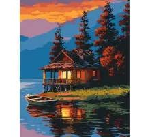 Картина по номерам Santi Вечірнє озеро, 40*50 см (954852)