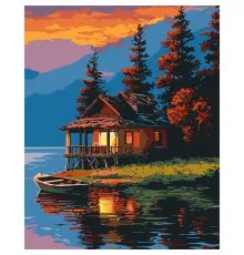 Картина по номерам Santi Вечернее озеро, 40*50 см (954852)