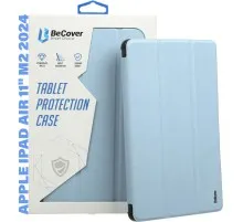 Чехол для планшета BeCover Tri Fold Hard Apple iPad Air 11" M2 2024 Light Blue (711415)