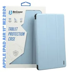 Чохол до планшета BeCover Tri Fold Hard Apple iPad Air 11" M2 2024 Light Blue (711415)