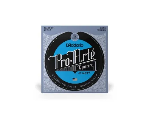 Струни для гітари D'Addario Pro-Arte Dynacore Titanium Nylon Hard Tension (EJ46TT)