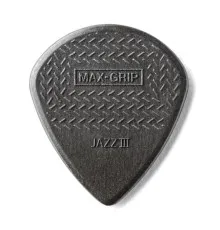 Медіатор Jim Dunlop Max-Grip Jazz III Carbon Fiber Pick 6 шт. (471P3C)