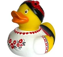 Іграшка для ванної Funny Ducks Качка Україночка (1069)