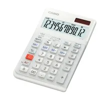 Калькулятор Casio JE-12E-WE-WA-EP, білий (CALC-CAS-JE-12E-WE-W)