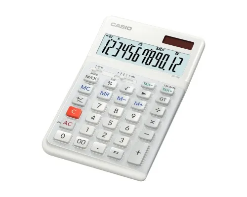 Калькулятор Casio JE-12E-WE-WA-EP, білий (CALC-CAS-JE-12E-WE-W)