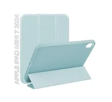 Чохол до планшета BeCover Tri Fold Hard TPU Apple iPad Mini 7 2024 Light Blue (712447)
