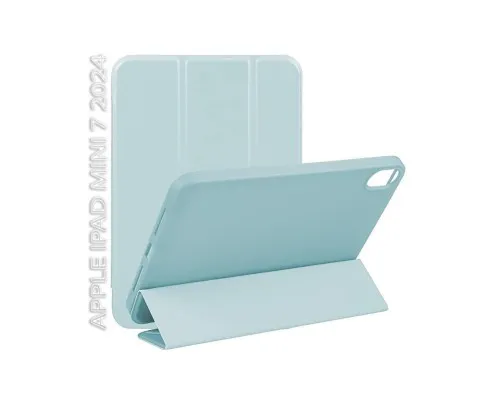 Чохол до планшета BeCover Tri Fold Hard TPU Apple iPad Mini 7 2024 Light Blue (712447)