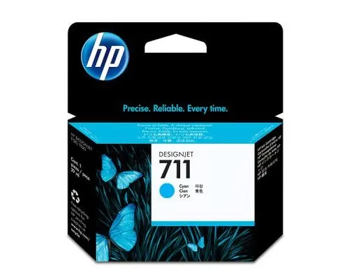 Картридж HP DJ No.711 DesignJet 120/520 3-Pack Cyan (CZ134A)