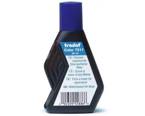 Фарба штемпельна Trodat 28мл, blue (7011-син)