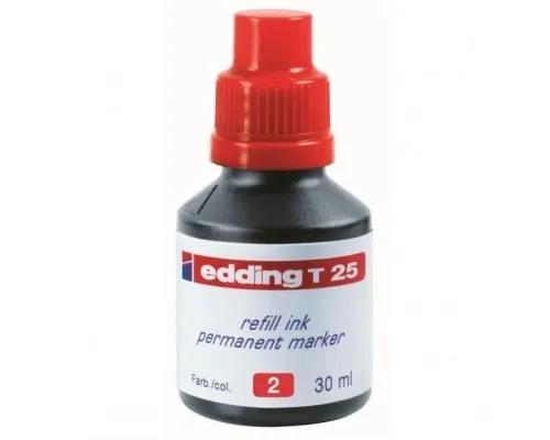 Фарба Edding для Permanent e-T25 red (T25/02)